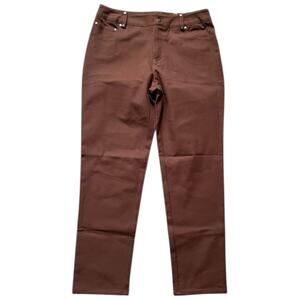 NWT Eric Jeans - Classic Fit Brown Straight Leg Jeans - 10